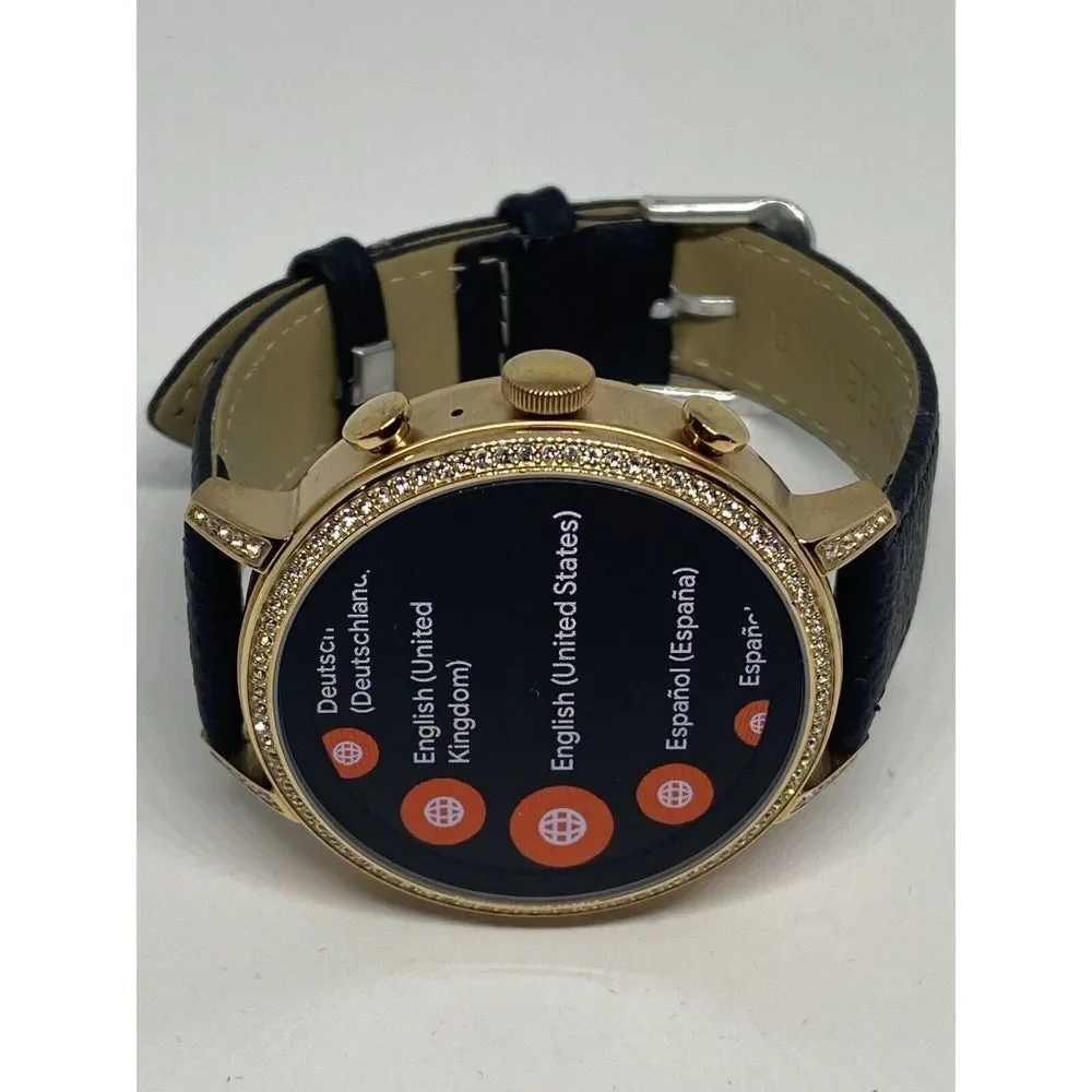 Fossil Gen 4 Authentic Digital Dial Smart Watch Custom Band FTW6030 AB424
